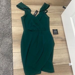 Woman's Small, Dark green dress